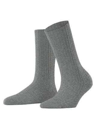 FALKE - FALKE Cosy Wool Boot Damen light greymel. - Gr. - 40.5