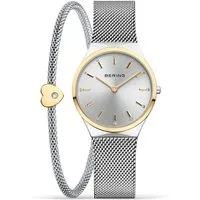 Bering Quarzuhr Bering Classic silber glänzend 12131-014-GWP 12131-014-GWP, Hochwertiges Produkt mit zeitlosem Design, sorgfältiger Verarbeitung
