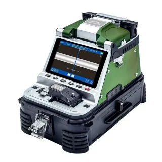 Signal Fire AI-30 Fiber Fusion Splicer 6 Motors Bluetooth App 0.05μm Core Alignment 6s Splice 15s Heat 5-Inch Touchscree