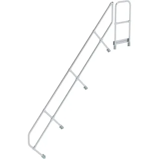 Munk Zweiter Handlauf für Treppe mit Plattform 45° - 600512