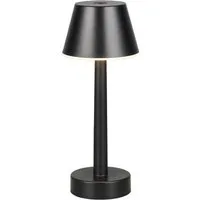 Reality Leuchten LED Tischleuchte, Dimmfunktion, LED fest integriert, Warmweiß, kleine Tischlampe ohne Kabel mit Akku per USB aufladbar, Höhe 24,5cm
