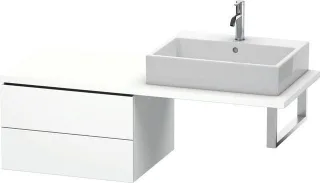 Duravit L-Cube Unterschrank für Konsole Weiß Supermatt 620x547x400 mm - LC583808484 LC583808484