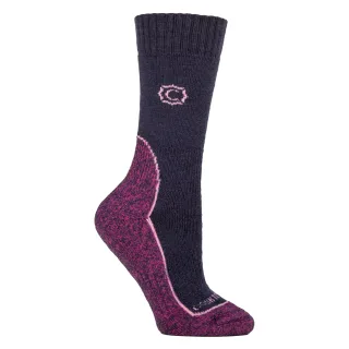 Damen Wollmischung gepolsterte Wandersocken für Wandern und Outdoor-Komfort