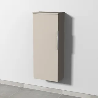 Sanipa 3way Mittelschrank mit 1 Tür, Kaschmir-Matt, UP1681U UP1681U