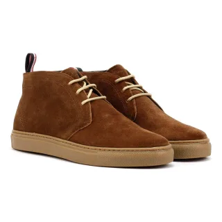 Ben Sherman Parka Herren Wildleder Stiefel In Braun