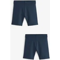 Next Shorts Stretch-Radlershorts, 2er-Pack, längere Länge (2-tlg)
