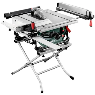 Metabo Set Tischkreissäge TS 254 M mit Untergestell TSU und Schiebeschlitten TS - Karton - 691190000