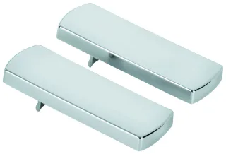 Grohe Abdeckkappe 10075 chrom 2 Stück für Griff Grohtherm 2000, 1007500M 1007500M