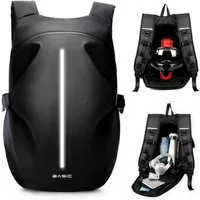 LuxusKollektion Fahrradrucksack Motorradrucksack wasserdichter Helmrucksack Motorradzubehör
