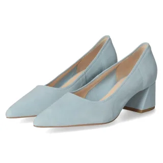 Högl Pumps - Gr. 37 - Blau - Rauleder
