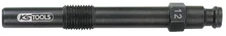 KS Tools Glühkerzen Adapter, M10x1,0 mit Außengewinde, Länge 83 mm - 150.3673