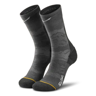 SALEWA - Ortles Merino Crew Socke Herren - Schwarz (Gr.39-41)