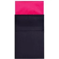 DonDon Einstecktuch DonDon Herren Einstecktuch vorgefaltet eckig, (Packung, 1-St), vorgefaltet, mit Karton verstärkt, Seidenlook