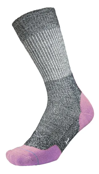 1000 Mile - Damen Fusion Repreve Doppelschicht Anti-Blasen Wandersocken - Marineblau / Malve