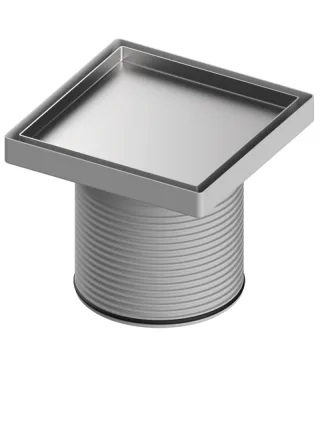 Tece drainpoint S Rostrahmen Edelstahl 150 x 150 inkl. Fliesenmulde "plate", 3660011 3660011