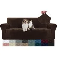 Minicloss Sofahusse 1/2/3/4 Sitzer Sofabezug, Modern Sofaüberwurf Elastische Couchbezug, waschbarer, mit Armlehne, Protector für Hunde Haustiere