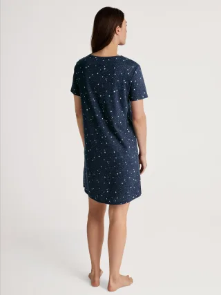 CALIDA - DAMEN Sleepshirt peacoat blue - Gr. - L