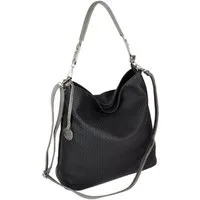 J JONES JENNIFER JONES Schultertasche - modische Damen Umhängetasche - 34 x 34 x 16 cm, abnehmbarer Schultergurt, abnehmbarer Henkel