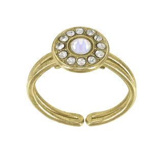 konplott - Ring - Spell On You weiß/gold
