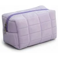 Malantis Kosmetiktasche Malantis Plüsch Kosmetiktasche weicher, faltbarer MakeUp Kulturbeutel (super weich und flauschig, 1 Stück), Wasch Beutel für Reise oder Sport in modernen Farben