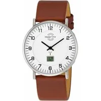 MASTER TIME Funkuhr Basic MTGS-10561-12L, Armbanduhr, Quarzuhr, Herrenuhr, Datum, Langzeitbatterie