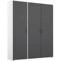 rauch Kleiderschrank VOYAGER Garderobe Wäscheschrank Schlafzimmer (in 3 verschiedenen Ausstattungen BASIC/CLASSIC/PREMIUM) mit 2 modernen Griffvarianten, viel Stauraum MADE IN GERMANY