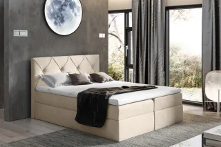 Boxspringbett Schlafzimmerbett LEWIS 200x220cm in div. Farbvarianten