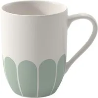 Villeroy & Boch Becher Fleur vert Henkelbecher 0,29l, Premium Porcelain