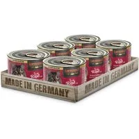 Leonardo Catfood Rind mit Wild & Süßkartoffel - getreidefreies Nassfutter 6x200g, Nassfutter für: Katzen