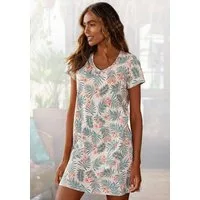 LASCANA Sleepshirt mit Palmen-Print