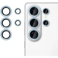 Wigento Handyhülle Für Samsung Galaxy S26 Ultra Kalebol 9H Kamera Schutzglas Dünn Blau, Anti-Fingerprint, hohe Lichtdurchlässigkeit, kratzfest