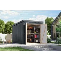 Karibu Gerätehaus Argonium 2,5, BxT: 207x292 cm, Made in Germany