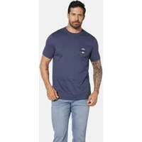Jan Vanderstorm T-Shirt INGEFRERK mit großem Rückenprint