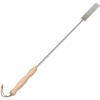 esschert design Lagerfeuer-Grillspieß Stockbrotspieß teleskopierbar, Edelstahl, Kautschukholz, 91,5 cm (1-St., Stockbrot Teleskop Spieß)