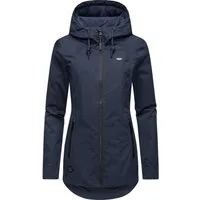 Ragwear Outdoorjacke Zuzka stylische Übergangsjacke mit großer Kapuze