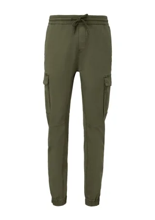 Q/S designed by - Slim Fit: Cargohose grün - Gr. - L