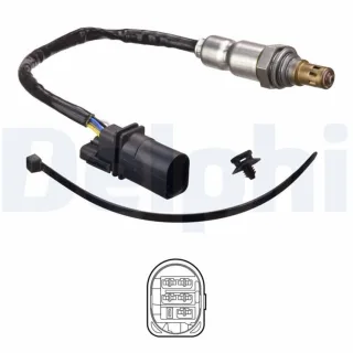Delphi Lambdasonde nach Katalysator Chevrolet Trax Opel Astra Insignia Meriva Mokka 1,