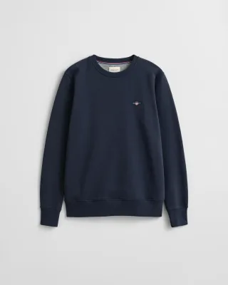 GANT - Shield Rundhals-Sweatshirt evening blue - Gr. - XXXL