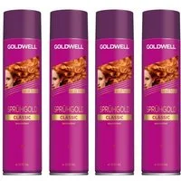 Goldwell Haarspray Goldwell Sprühgold Haarspray, 4-tlg., Haarspray, starker Halt