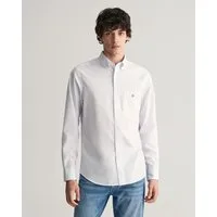 Gant Langarmhemd REG POPLIN BANKER SHIRT Banker Stripe Popeline, leichte Baumwolle