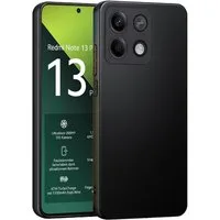 CoolGadget Handyhülle Black Series Handy Hülle für Xiaomi Redmi Note 13 Pro 5G 6,67 Zoll, Silikon Schlicht Robust Schutzhülle für Redmi Note 13 Pro 5G Hülle