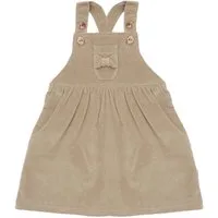 MAXIMO Latzkleid Baumwollmix, Stretch-Cord, mit Trägern, Gummizug, mit Brusttasche