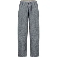 Eight2Nine Stoffhose Herren Hose aus Viskose-Leinen-Mix Melange-Optik, bequemer Gummibund