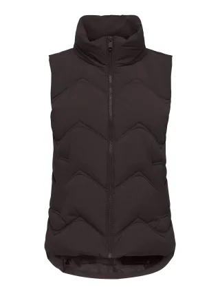 JDY - JDYPOWER SHORT WAISTCOAT OTW HAB Chocolate Torte - Gr. - XS