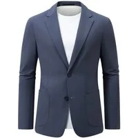 Allthemen Anzugsakko Anzugsakko Herren 2-Knopf Business Sakko Regular-Fit
