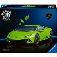 Ravensburger 3D-Puzzle Iconics: Lamborghini Huracán EVO, 108 Puzzleteile, Made in Europe
