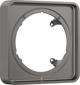 Hansgrohe ShowerSelect Comfort Q Verlängerungsrosette 22 mm, brushed black chrome, 13618340 13618340