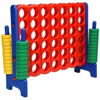 COSTWAY Spiel 4 Gewinnt Spielbrettsätze, 120 x 42 x 104cm