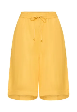 camel active - Bermuda Shorts mit Tunnelzug yellow