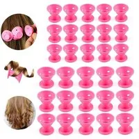 Dilara Lockenwickler 40 Stück aus Silikon - Wickler zum Locken machen ohne Hitze über Nacht, 40 tlg., Premium-Silikon – Schonendes Styling ohne Hitze & Spliss